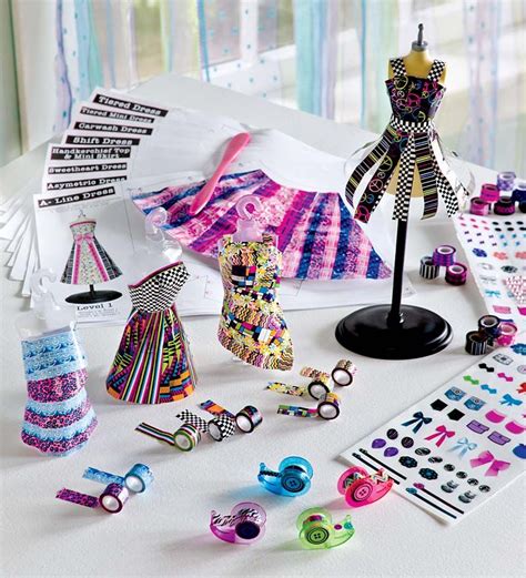 Tapeffiti Fashion Design Doll Clothes Challenge Design Kits Fashion