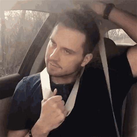 Choking Self With Seatbelt 
