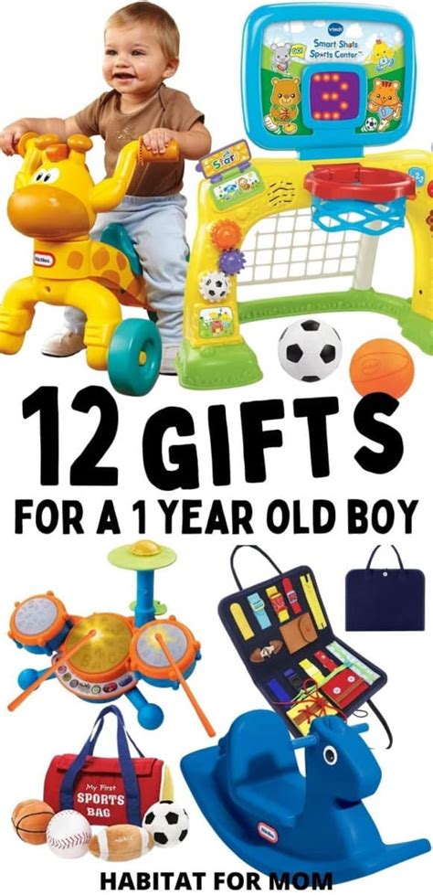 12 Best Ts For Your 1 Year Old Boy Habitat For Mom