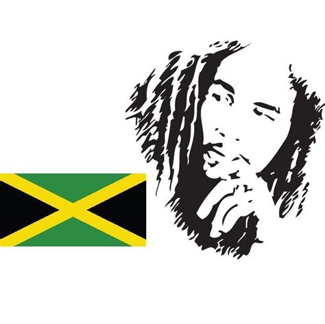 Bob Marley Music Sticker Wall Design