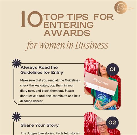 Free Resource 10 Top Tips For Entering Awards Woman Who