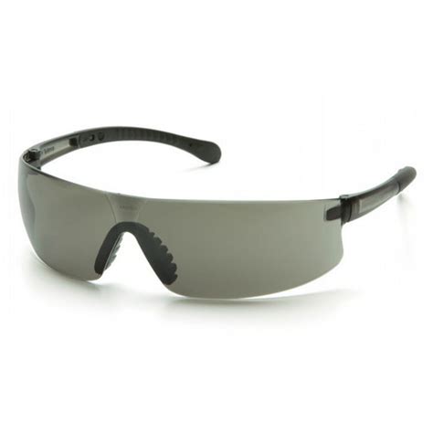 pyramex safety s7220s provoq gray frame gray lens safety glasses