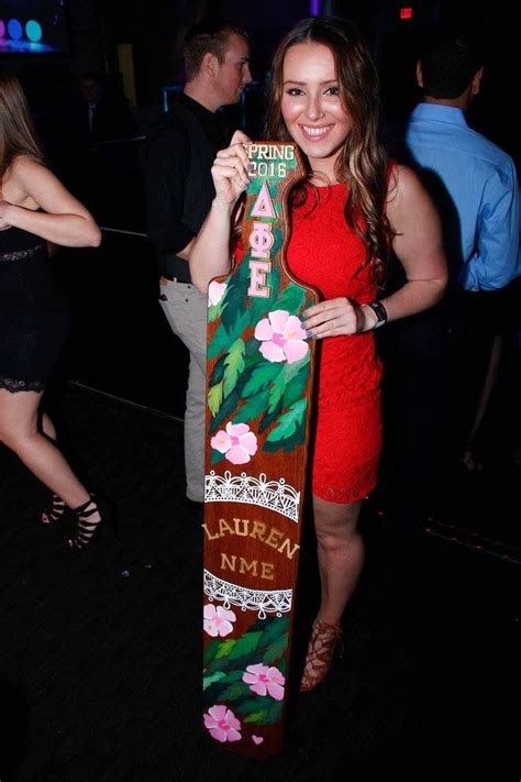 Getting A Paddle Almost As Big As You Are Tsm Sorority Paddles