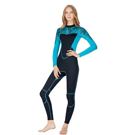 Women S Stretch Full Body Wetsuit Surf Swim Diving Steamer Walmart