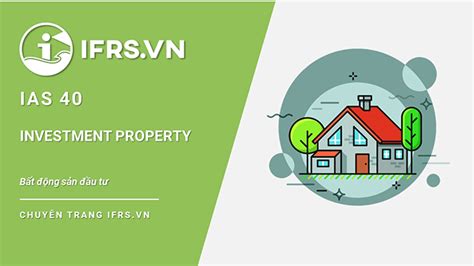 Let us first set out the current definition of investment property as follows for example, the owner of a hotel may have transferred the management function and provision of services to a third party under a management. Chuẩn mực IAS 40 - Bản dịch tiếng Việt