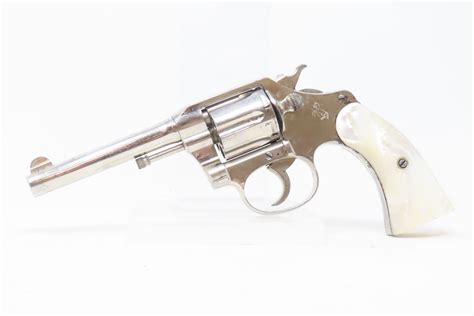 Colt Police Positive Revolver With Pearl Grips 51322 Candrantique002