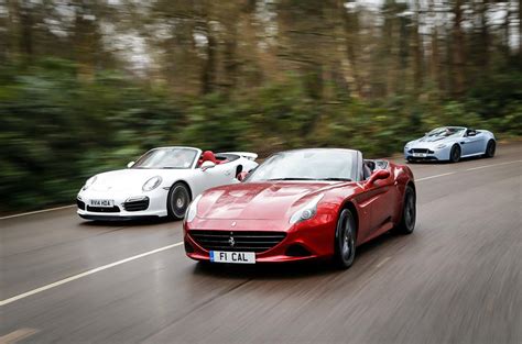 Maybe you would like to learn more about one of these? Ferrari California T vs Porsche 911 Turbo S, Aston V12 Vantage S | Autocar