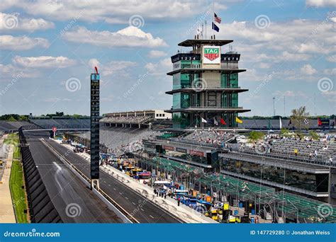 The Pagoda At Indianapolis Motor Speedway Ims Prepares For The Indy