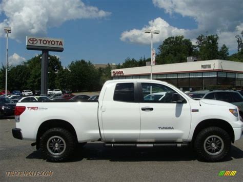 2010 Toyota Tundra Trd Rock Warrior Double Cab 4x4 In Super White