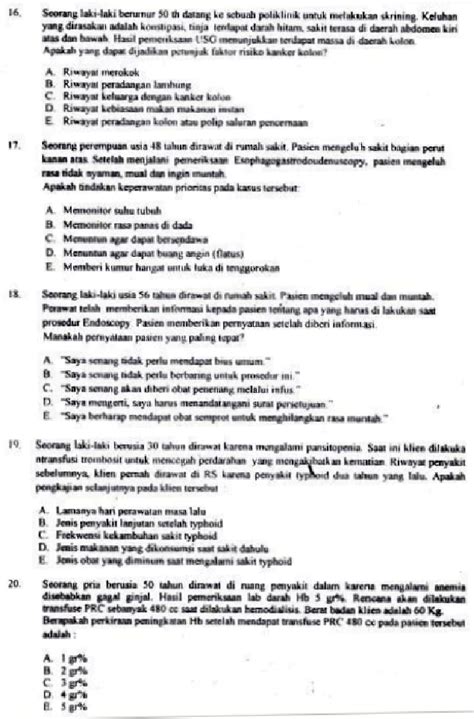 Contoh soal tes karyawan muhammadiyah. Contoh Soal Dan Jawaban Tes Masuk Rs Muhammadiyah - Guru Paud