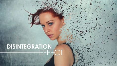 Disintegration Effect Photoshop Tutorial Youtube