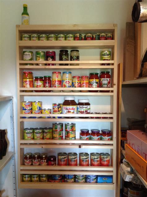 Perfect Pantry Idea All Cans Are Visible And Not Hiding Behind