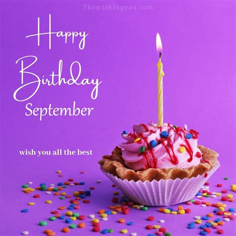 100 Hd Happy Birthday September Cake Images And Shayari