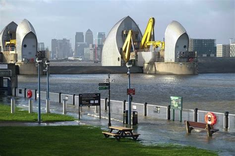 Londoners Reassured City Not At Risk Of Flooding As Thames Barrier