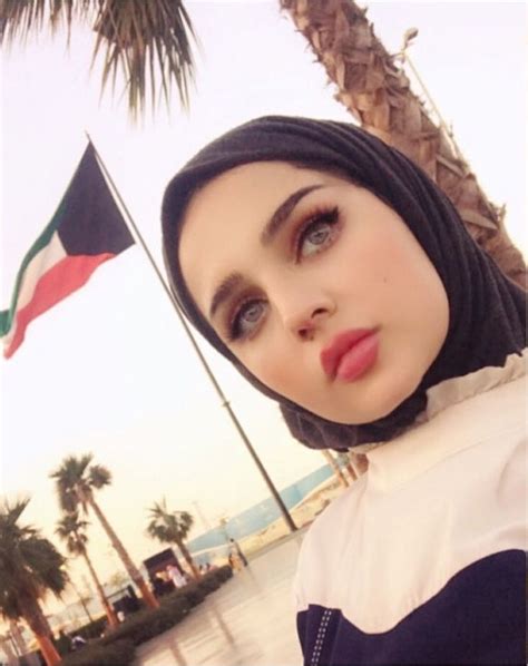 Kuwaiti Girls Beautiful Arab Women Scarf Hairstyles Short Beautiful