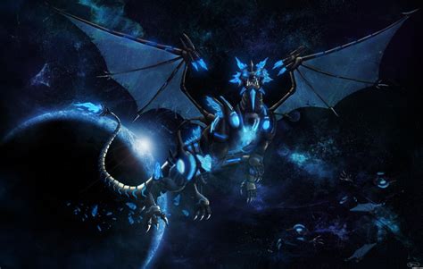 10 Top Black And Blue Dragon Wallpaper Full Hd 1920×1080 For Pc