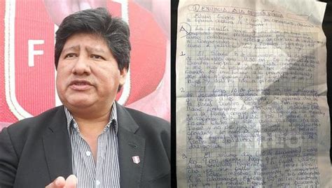 Edwin Oviedo Envía Carta Desde Prisión No Aceptaré Ser Colaborador Eficaz Politica Correo