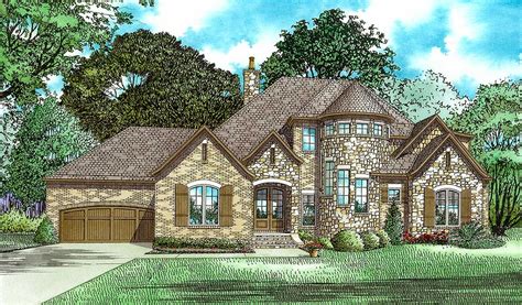 Plan 60658nd European Home With Castle Like Detail