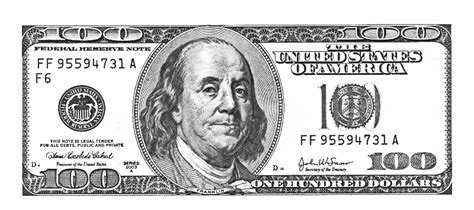 100 Dollar Bill Png Image File Png All Png All