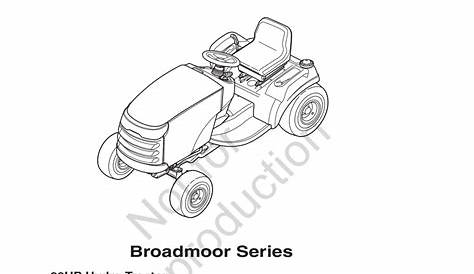 simplicity broadmoor 20 hp owners manual