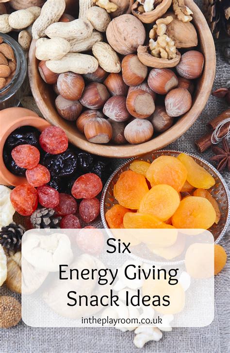 6 Delicious Energy-giving Snacks - In The Playroom