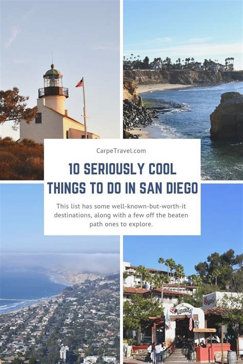 10 Seriously Cool Things To Do In San Diego San Diego Travel San