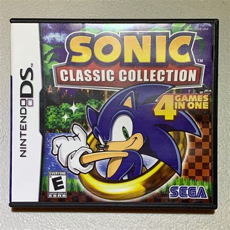 Sonic Classic Collection Nintendo Ds Good Condition See Photos
