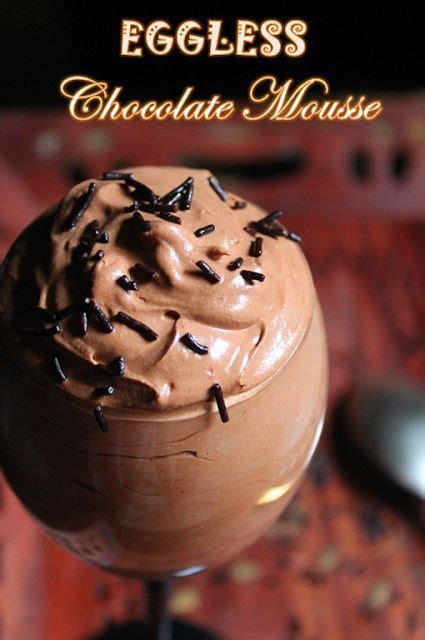 Dark Chocolate Mousse Recipe / Chocolate Mousse Recipe ...