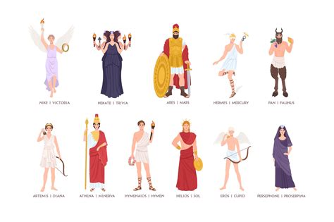 Greek And Roman Gods Roman Gods Zeus Jupiter Justitia