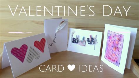 Diy Easy Valentines Day Cards Creative Valentine Card Ideas For