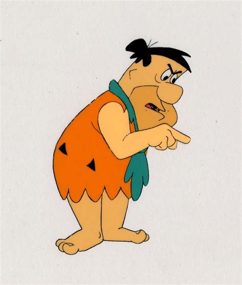 Hanna Barbera The Flintstones Comedy Show Animation Cels Of Fred C