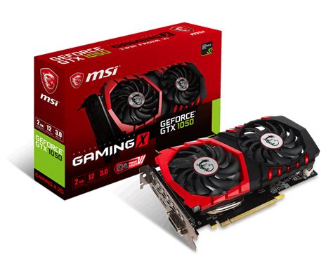 Specification Geforce Gtx 1050 Gaming X 2g Msi Global The Leading Brand In High End Gaming