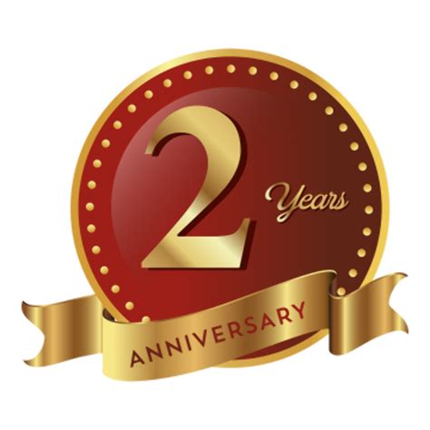 Download High Quality Anniversary Clipart 2nd Transparent Png Images