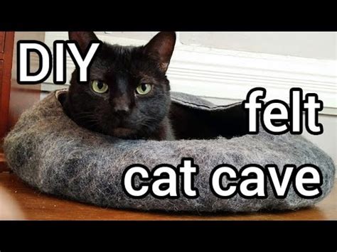 Why make a cat cave diy. How to Make Felt Cat Cave : DIY - YouTube