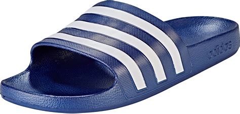 Adidas Adilette Aqua Slides Men Dark Blueftwr Whitedark Blue Gode