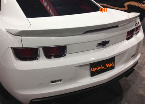 2010 2013 Chevrolet Camaro Factory Zl1 Ss Style Painted Rear Spoiler