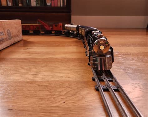 Marx Stream Line O Gauge Electric Train Set With Steam Type Locomotive