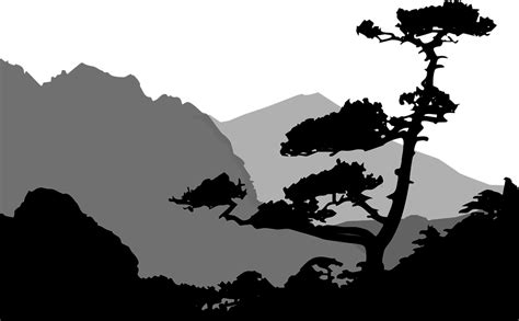 Mountains Landscape Tree Free Image On Pixabay