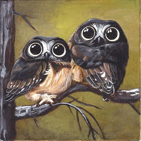 Andrea Gerstmann Art Even More Cute Owls