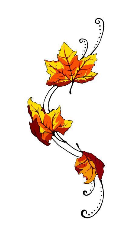 Autumn By Terminatress On Deviantart Autumn Tattoo Fall Leaves