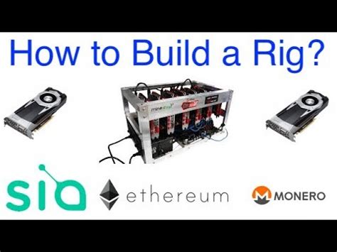 How To Build Your Own Mining Rig Step By Step Youtube
