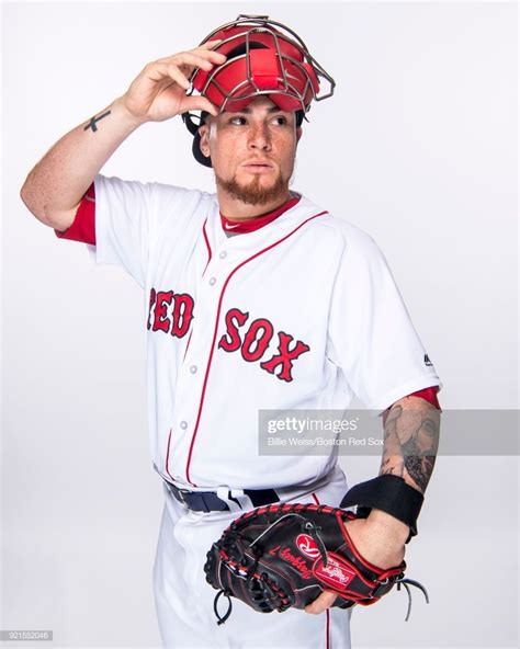 News Photo Christian Vazquez Of The Boston Red Sox Poses For
