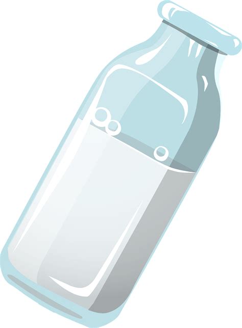 Leche Botella Lácteos Gráficos Vectoriales Gratis En Pixabay