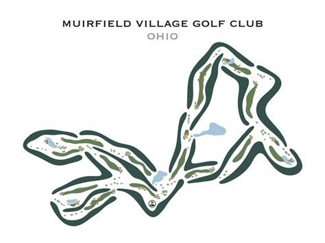Muirfield Village Golf Club Oh Golf Course Map Layout Golf T