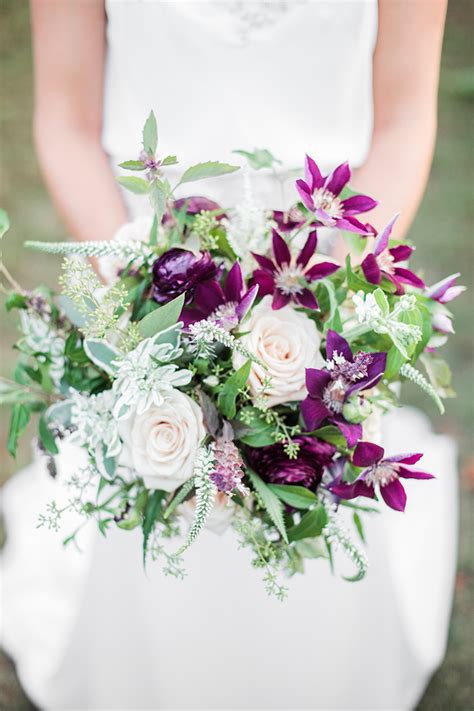 Purple Wedding Wedding Bouquet Purple Wedding Inspiration ~ Calgary C0c