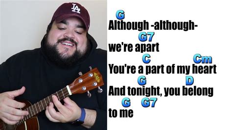 Tonight You Belong To Me Ukulele Cover And Play Along Youtube