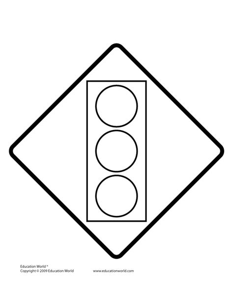 Coloring Page Road Sign 119147 Objects Printable Coloring Pages