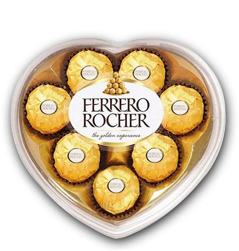 Ferrero Rocher Bombón X8u Caja Corazón Cotillon Mil Sabores