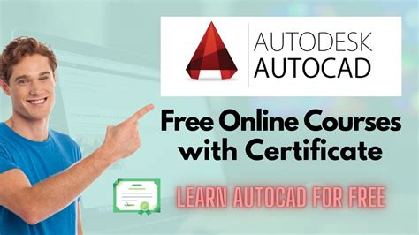 Autocad Free Online Courses With Certificate Autocad Free Tutorials