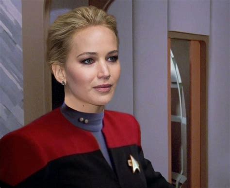 Jennifer Lawrence In Star Trek Cosplay